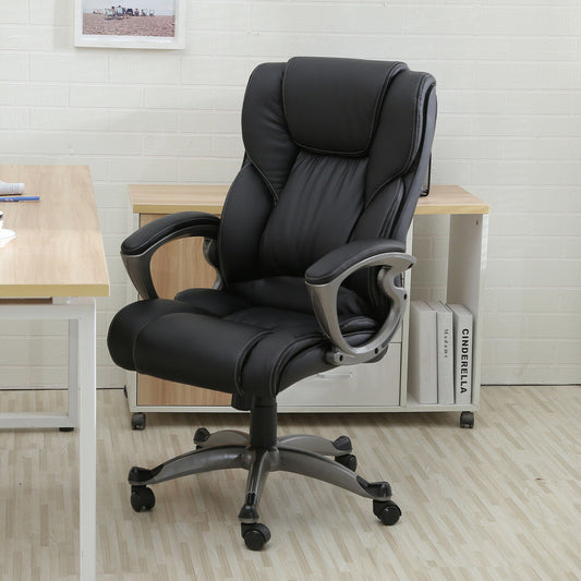 Office Chairs - Office Desk Chair - Ergonomic High Back Executive Chair - Black -