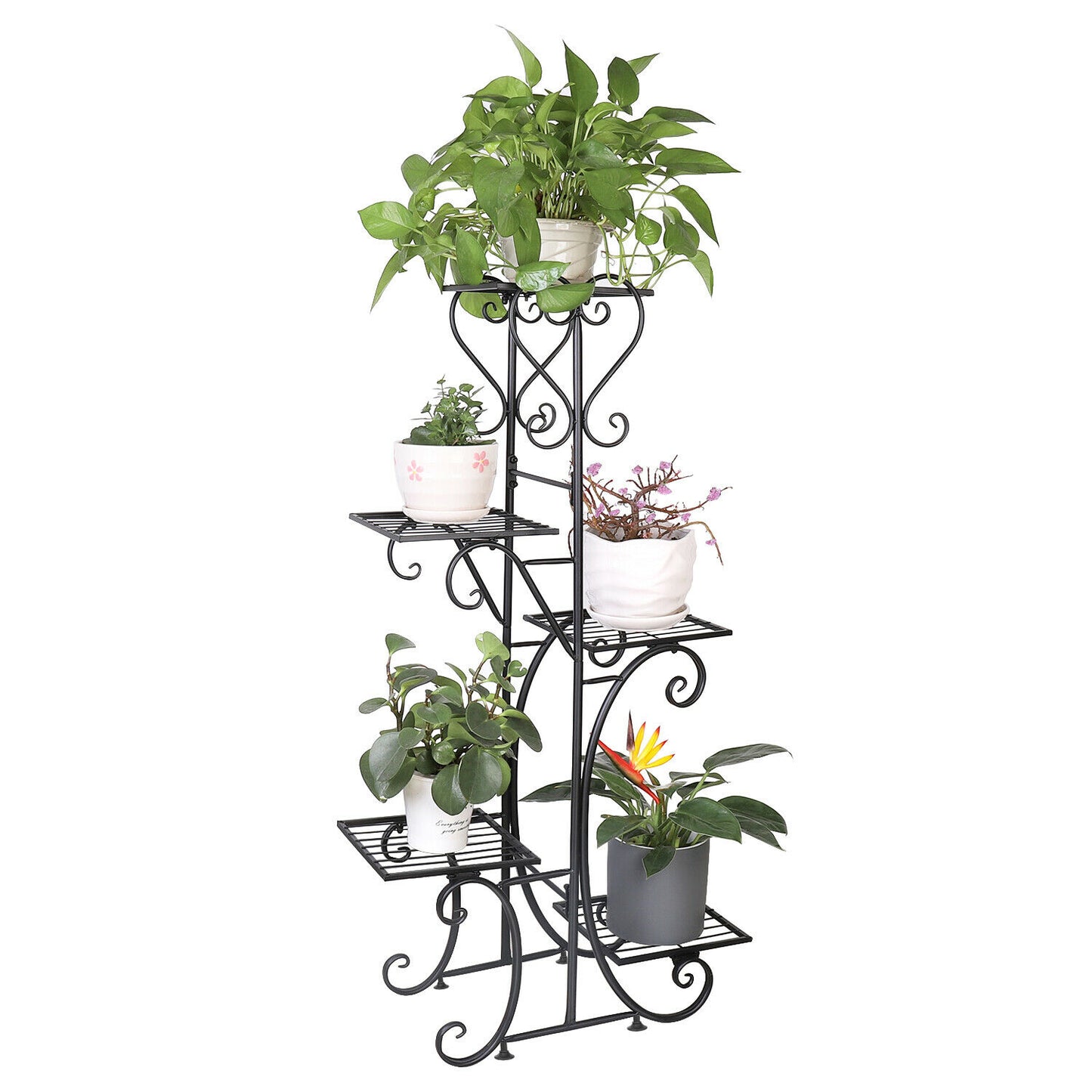 Plant Stands - Plant Stand Indoor - Metal Plant Shelf - Extra Large Anti Rust Iron -