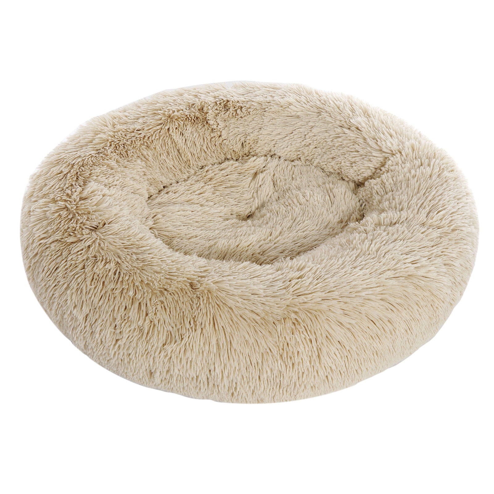 Pet Bed Accessories - Fluffy Dog Bed- Pet Donut Cuddler Cushion Mats -