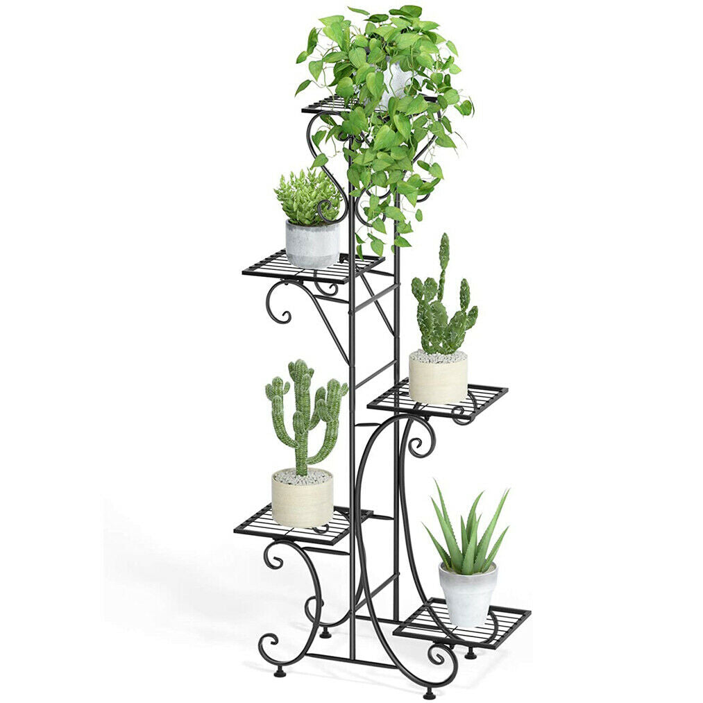 Plant Stands - Plant Stand Indoor - Metal Plant Shelf - Extra Large Anti Rust Iron -