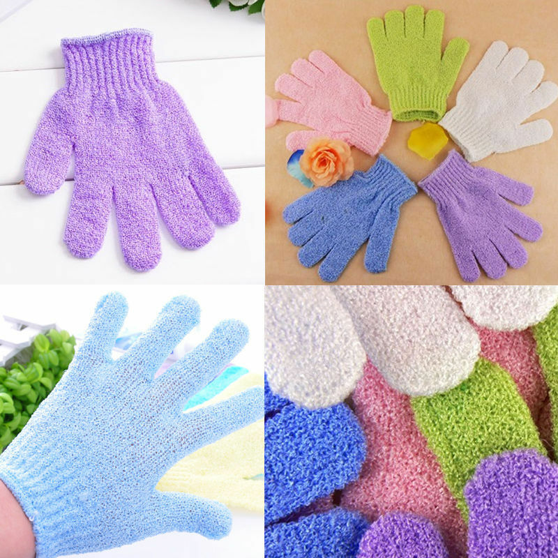 Bath Sponges & Loofahs - Exfoliating Bath And Shower Scrub Gloves - 6-24 Pcs - 12 Pairs