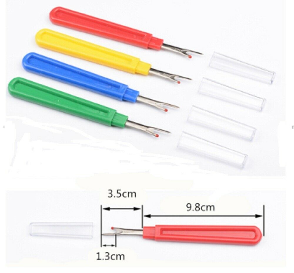 4PCS Thread Remover Kit Sewing Seam Ripper Removing Threads