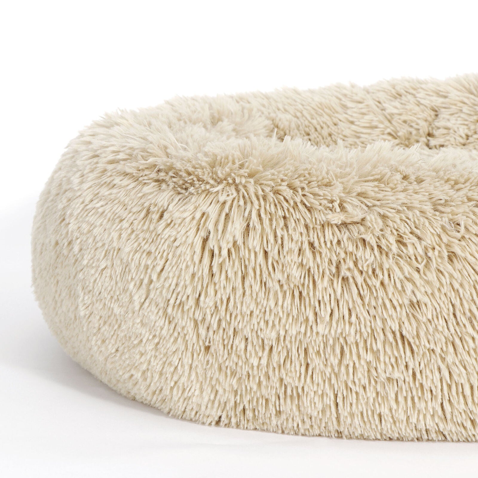 Pet Bed Accessories - Fluffy Dog Bed- Pet Donut Cuddler Cushion Mats -