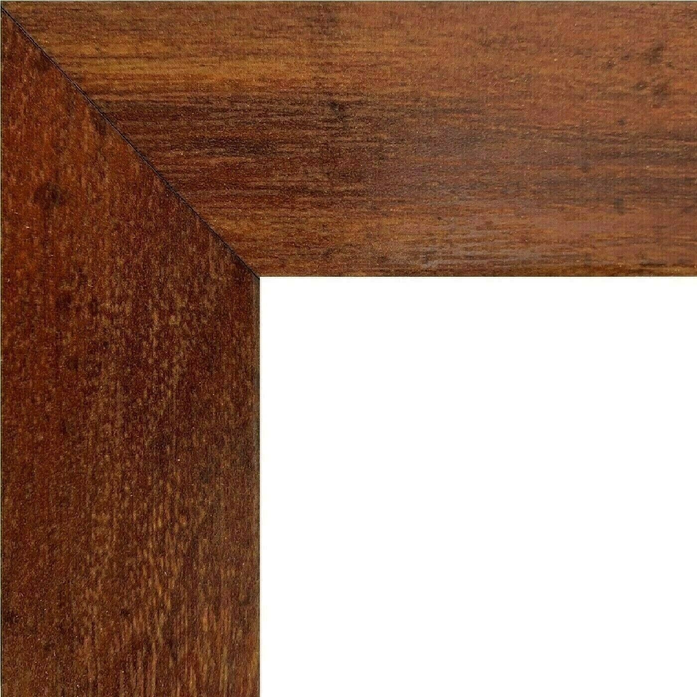 Picture Frames - Picture Frame Art Poster Frames - 1" Flat Walnut Brown Customer-A -