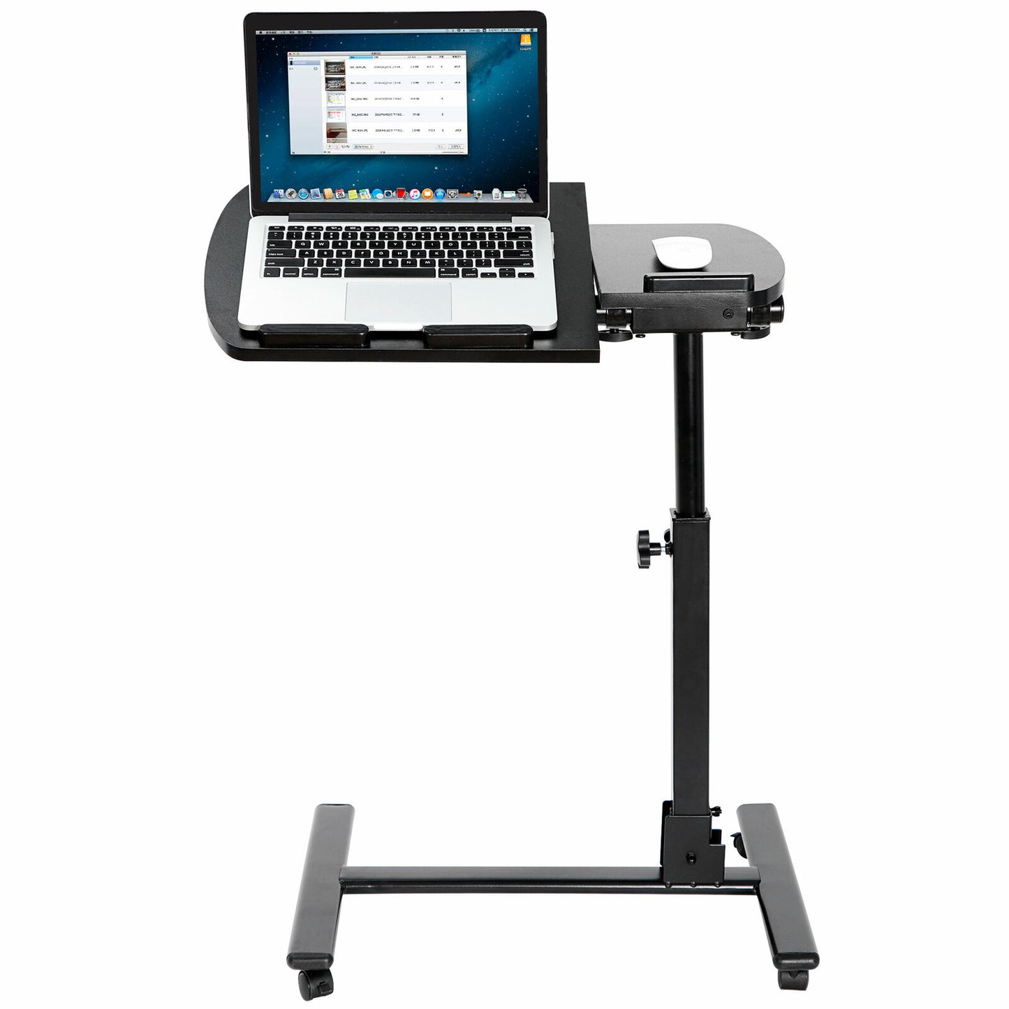 Desks - Adjustable Height Rolling Laptop Desk -