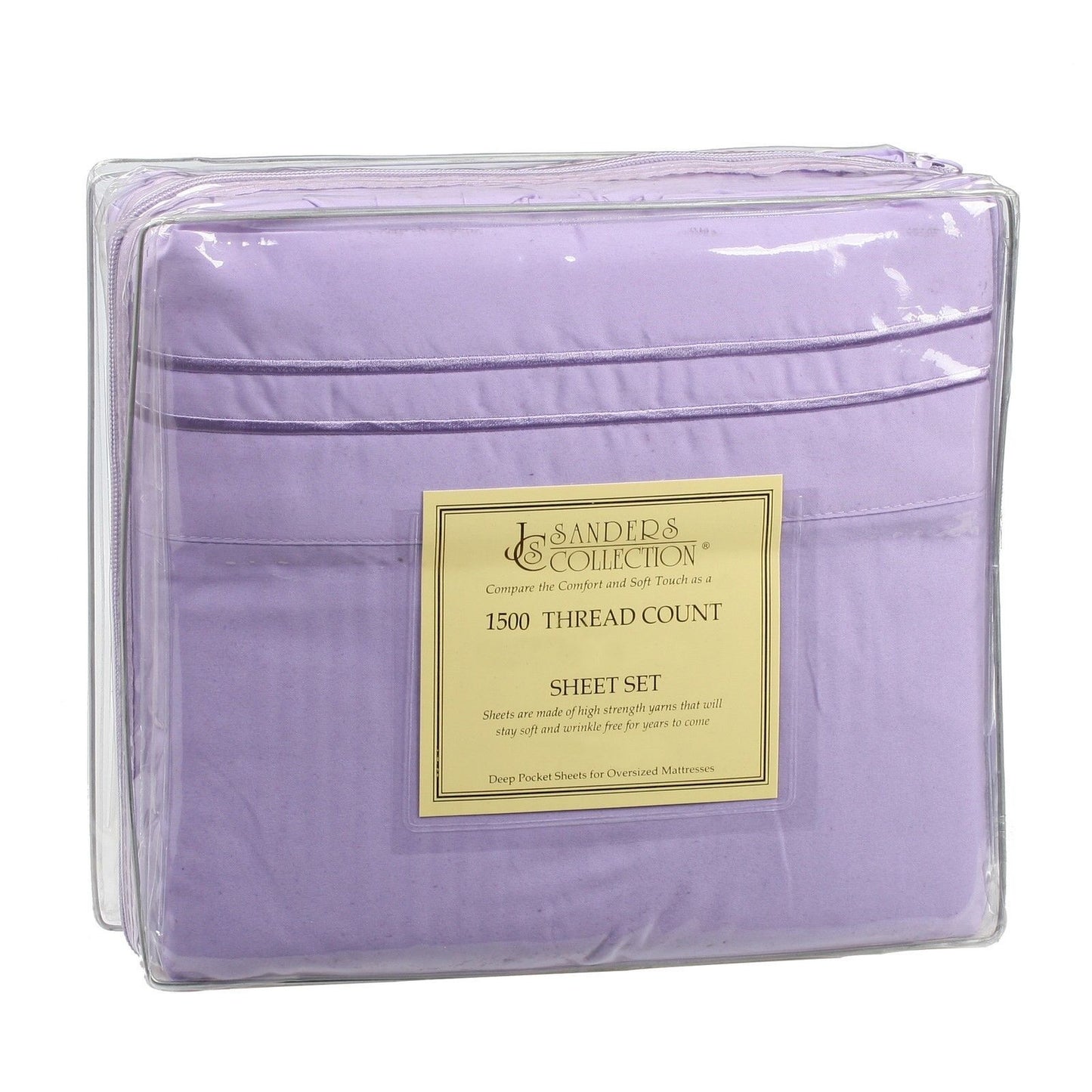 Bed Sheets - Microfiber Thread Count Bed Sheets- 4 Piece Set, Many Sizes & Colors - Full / Lavender