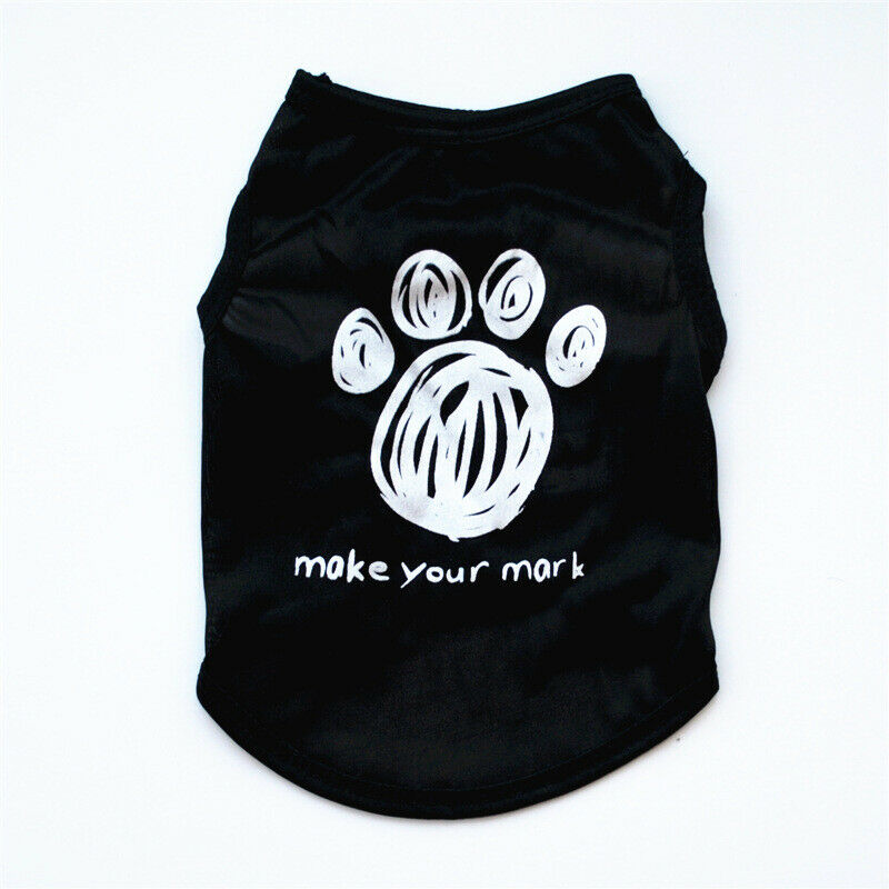 Dog Apparel - Small Dog Clothes - Chihuahua Sweater Coat - Pet Apparel - Make your Mark (Black) / M