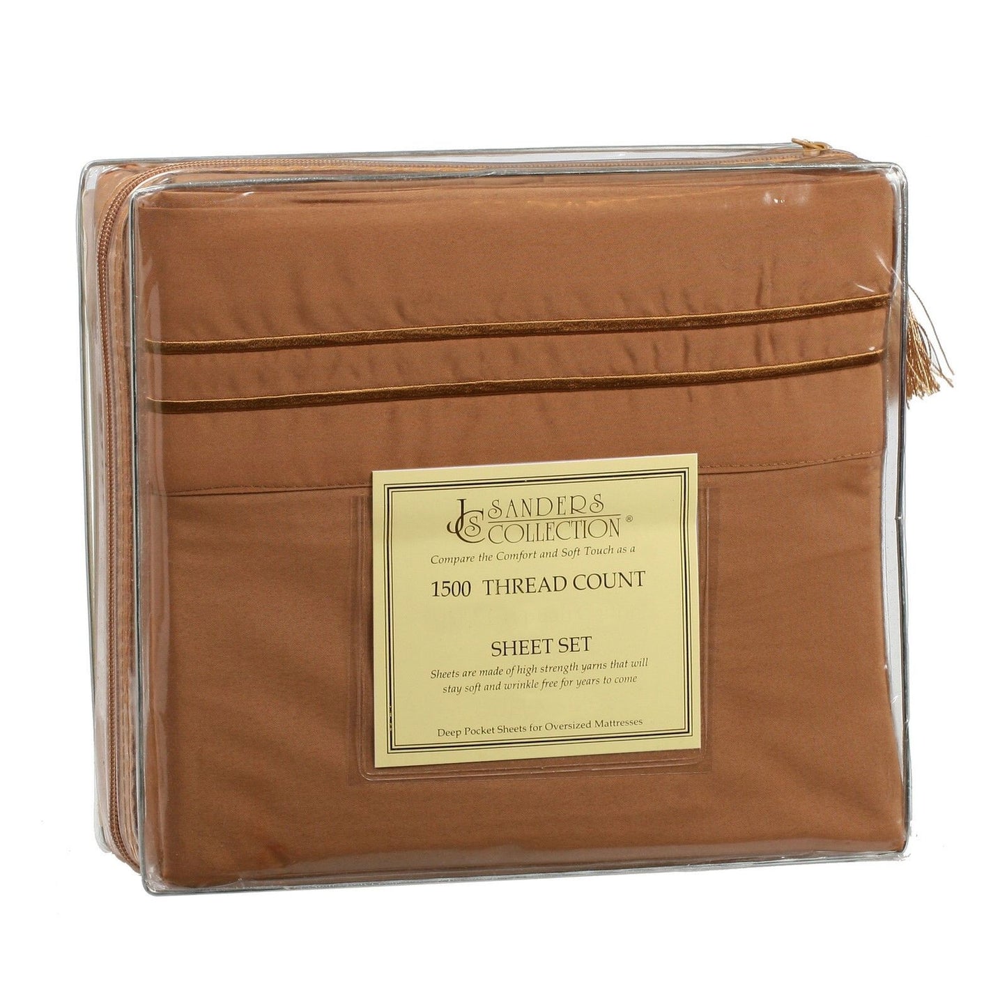 Bed Sheets - Microfiber Thread Count Bed Sheets- 4 Piece Set, Many Sizes & Colors - California King / Bronze (Mocha Chcolate)