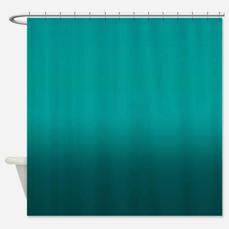 Shower Curtains - Vinyl Shower Curtain Liner - 21 Colors & Patterns - Teal