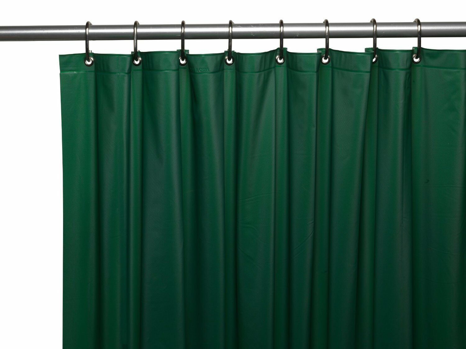 Shower Curtains - Vinyl Shower Curtain Liner - 21 Colors & Patterns - Hunter Green