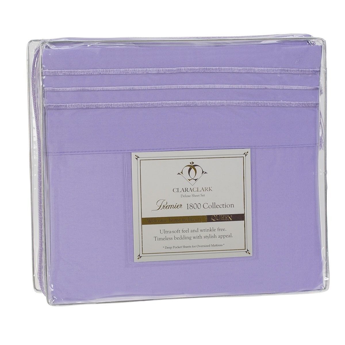 Bed Sheets - Deep Pocket Bed Sheets Set - Soft King Queen Twin Full California King - Twin / Lilac