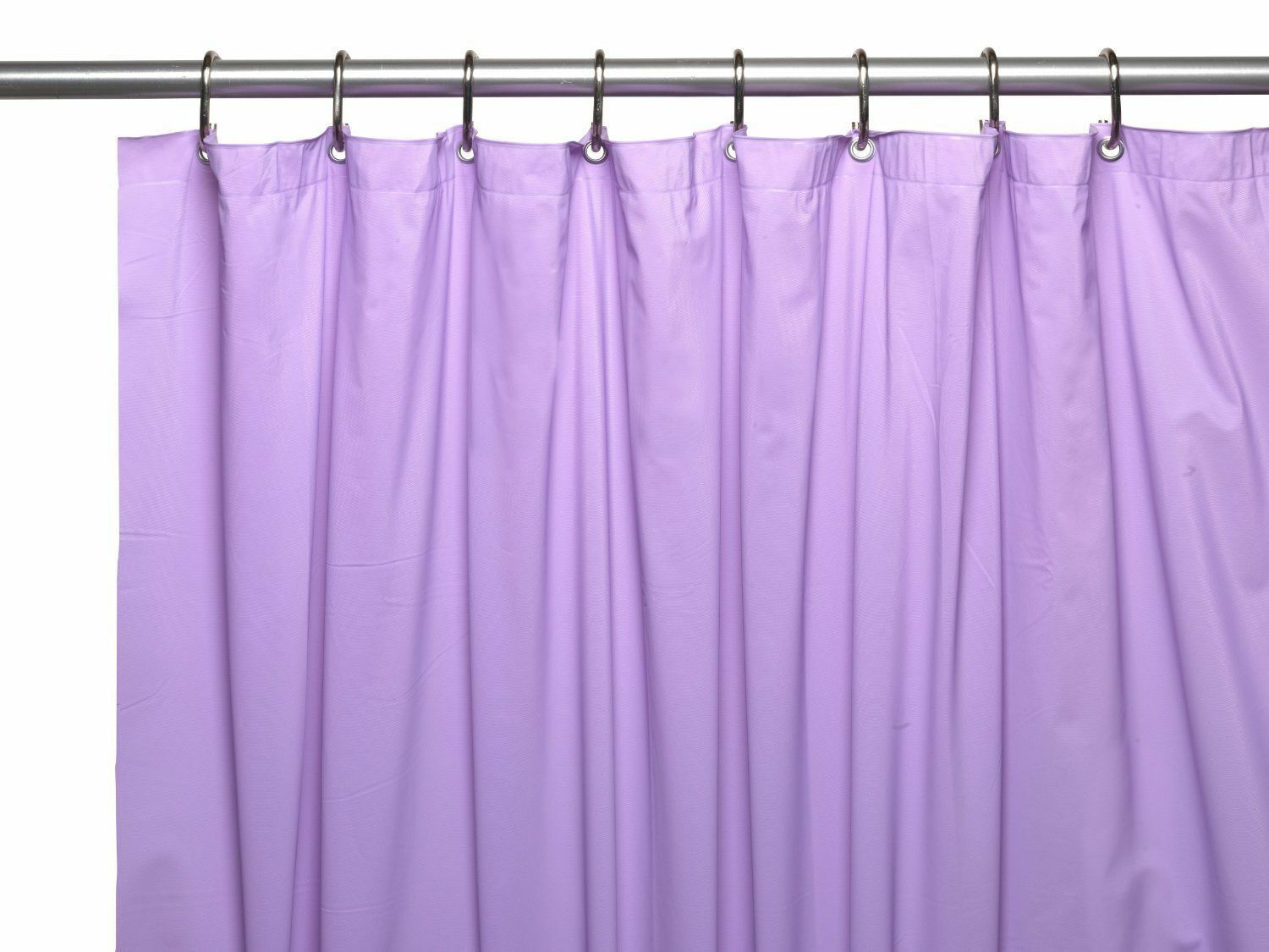 Shower Curtains - Vinyl Shower Curtain Liner - 21 Colors & Patterns - Lilac