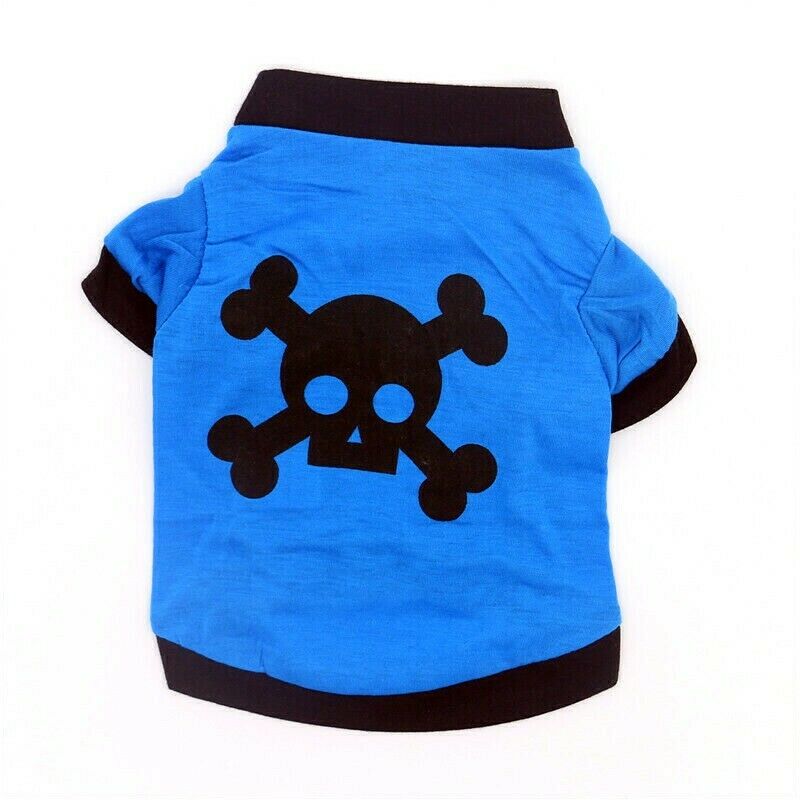 Dog Apparel - Small Dog Clothes - Chihuahua Sweater Coat - Pet Apparel - Skull / M